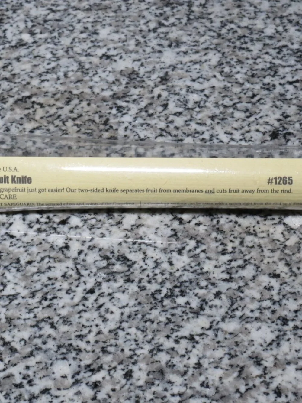 THE PAMPERED CHEF Grapefruit Knife #1265 In Tube Vintage Very Sharp NEW